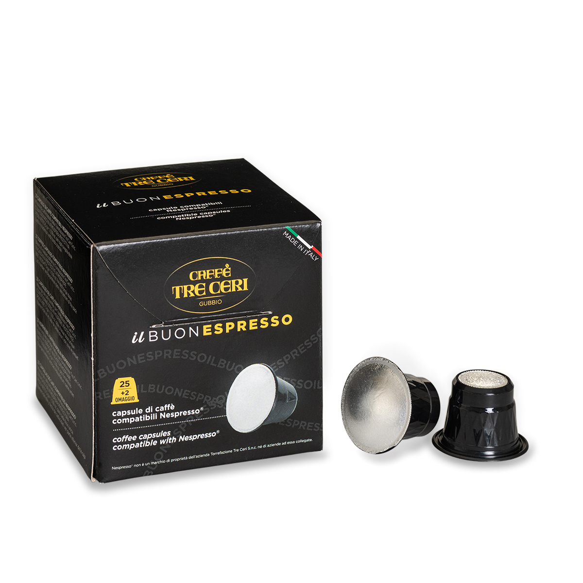 Nespresso® compatible capsules - Caffè Tre Ceri